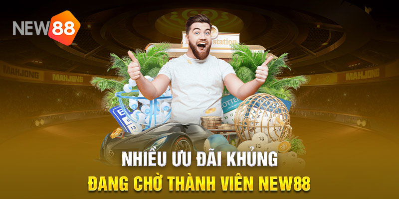 nhiều khuyến mãi hấp dẫn tại new88